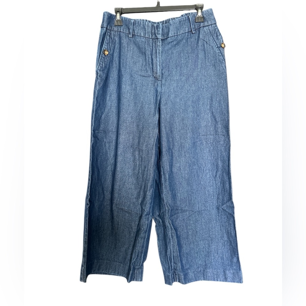 Talbots cropped denim jeans size medium